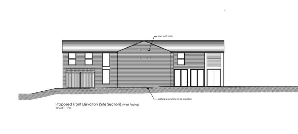 Lot: 42 - OUTSTANDING RURAL OPPORTUNITY! PLANNING FOR DEVELOPMENT OF A SUBSTANTIAL RESIDENCE - Front Elevation